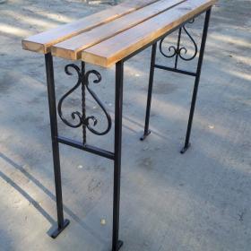 Кованый стол для кладбища